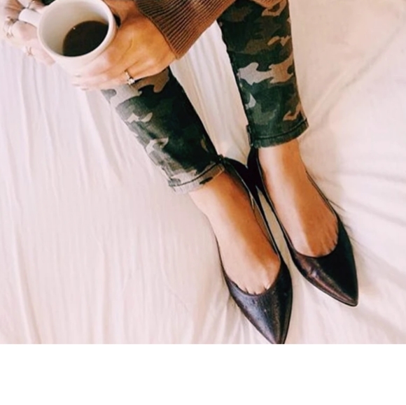 Mink Shoes Vegan Pointed Flats - Picture 2 of 4